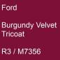 Preview: Ford, Burgundy Velvet Tricoat, R3 / M7356.
